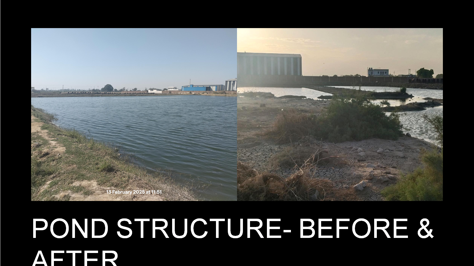 Pond improvement and restoration presentation - slide 10