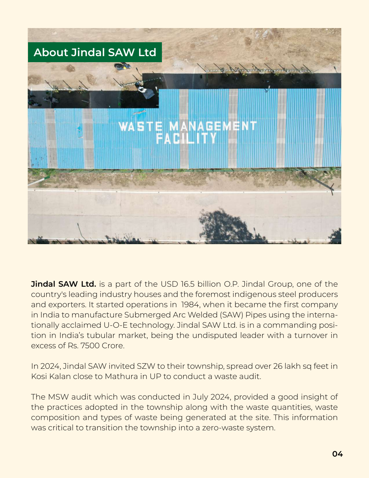 Waste management and segregation case study - page 4