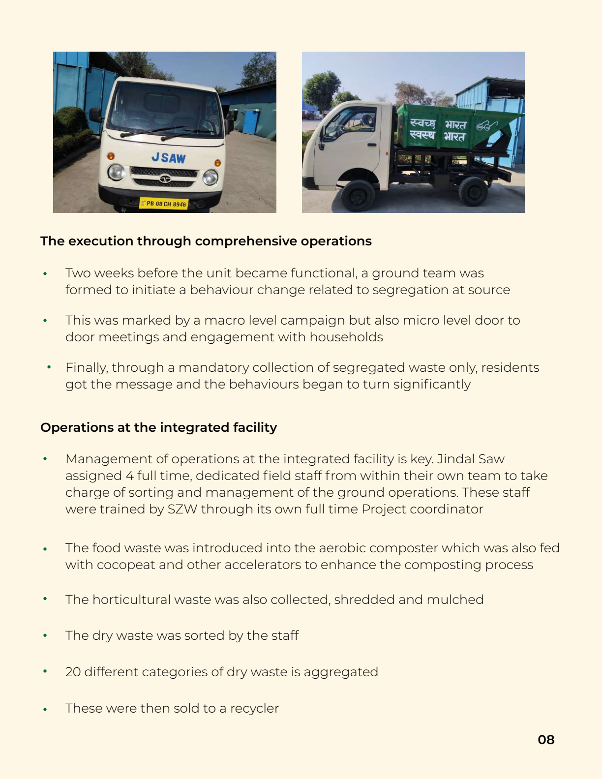 Waste management and segregation case study - page 8