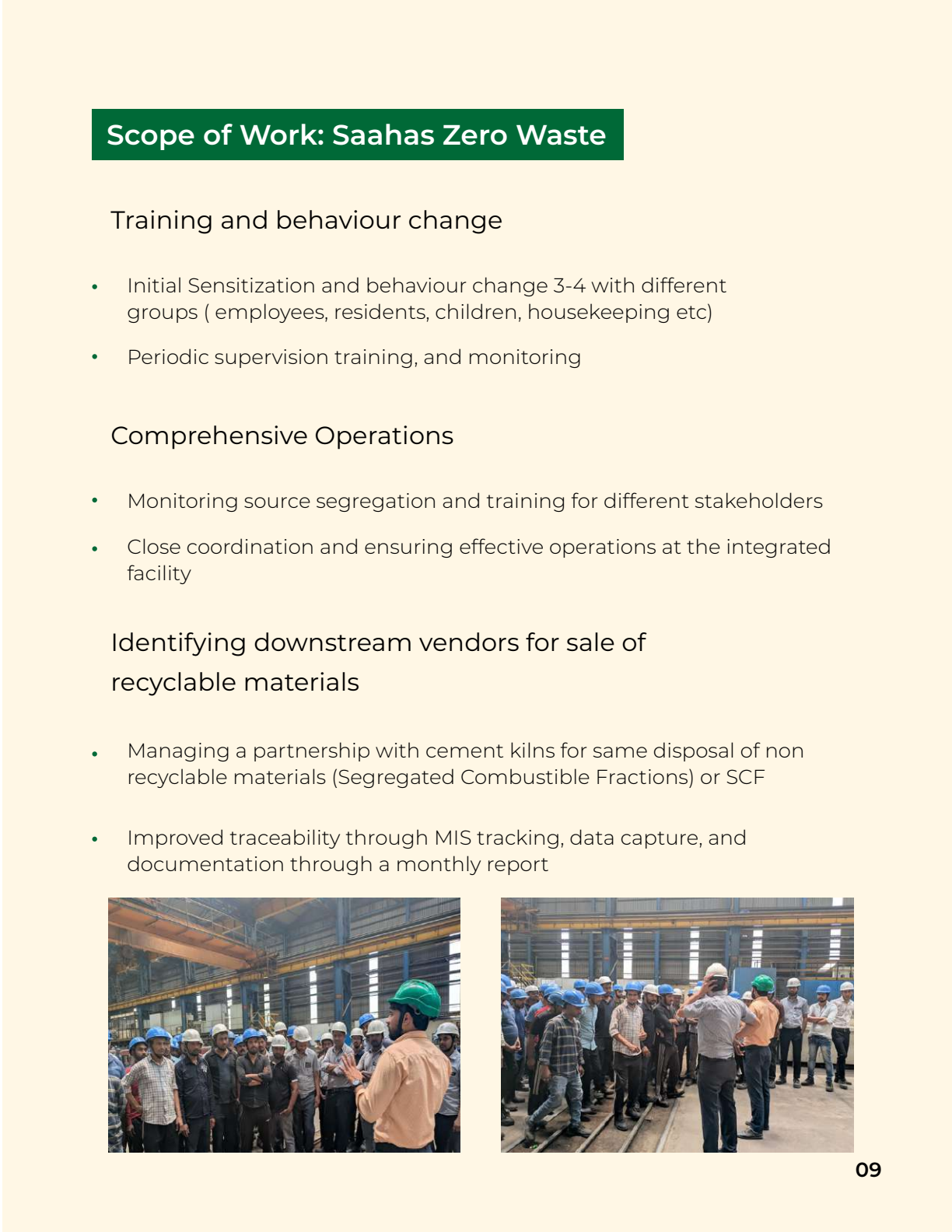 Waste management and segregation case study - page 9